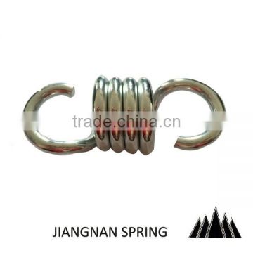 Custom galvanized extension spring in spring steel