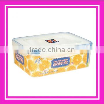 Cheap plastic storage box for food container