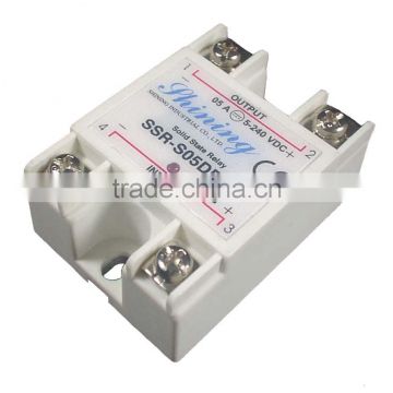 SSR-S05DD-H 5A 4~32VDC DC Solid Electric Single Phase SSR Relay 5V