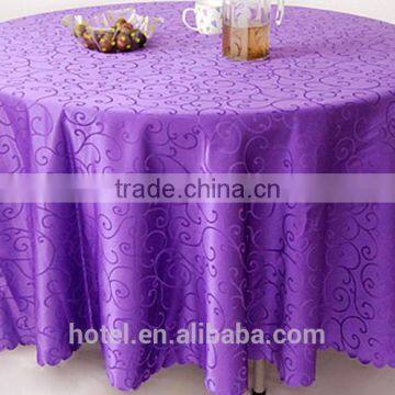 High quality table cloth with customed logo and size