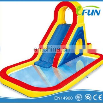 hot sell inflatable pool slide / inflatable slide with pool / inflatable swimming pool sldie