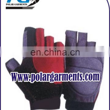 Men's Fingerless Weight Lifting Gloves / Customized Weight Lifting Gloves / Gel Half Finger Weight Lifting Gloves