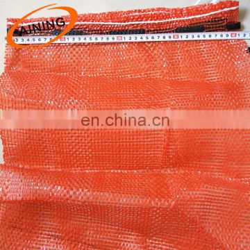 PP PE mesh sacks for cabbages vegetables mesh packing plastic bags