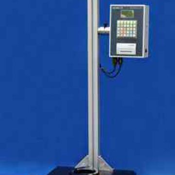 electronic temperature measuring black test corner