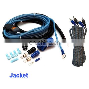 audio car 0 gauge amplifiers wiring kit cca amp wire kit 0 ga