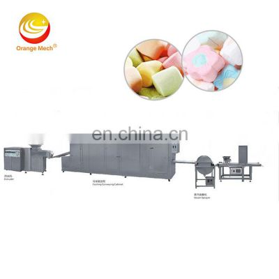 Full automatic industrial high speed sugar flower cotton candy making machine for commercial use include the packing machine