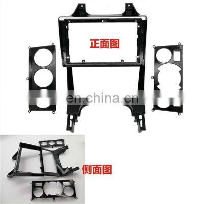 Car For 2013+ 3008 Hand Automatic Air Conditioning Through Mounting Instrument Stereo Frame Mounting Decoration Kit