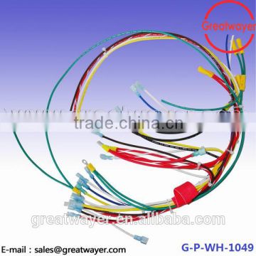 600V 105 Degree UL 1015 12AWG Ring Terminal Mechanical Control Cable Assemblies