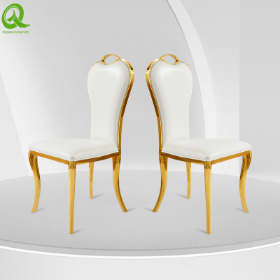 wholesale gold stainless steel events hotel chairs banquet chairs dining chairs