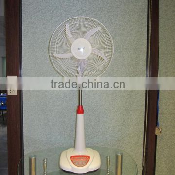 Durable Noiseless Home Appliances Rechargeable Stand Fan with Remote Control