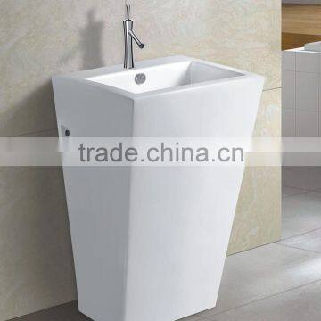 Bathroom one piece free standing pedestal basin/sanitary ware(BSJ-B106)