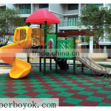 50*50*1.5 CM Outdoor Rubber Floor Tiles Jun6h