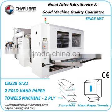 Hygiene Laminating N Fold Hand Towel Paper Designer Machine