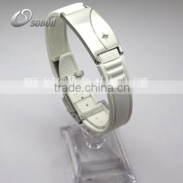 wholesale in Asian health energy bracelt negative ion titanium germanium bracelet