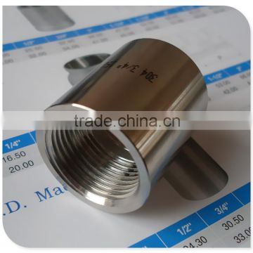 EN10241 Standard !! Class 150 Pipe Sleeve Fitting AISI304 Material