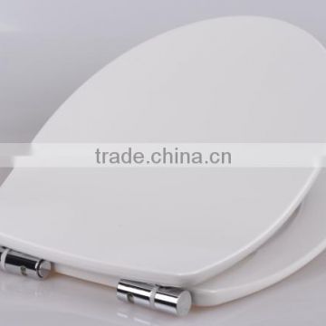Super slim WC toilet seat cover with two push button quick release and soft close made in China