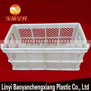 655x335x250mm plastic turnover basket for egg transportation