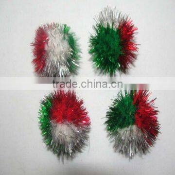 hot salecolorful tinsel glitter cheerleading pom poms