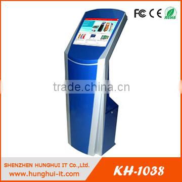 flexible free standing payment terminal kiosk/cash payment machine customized made in China