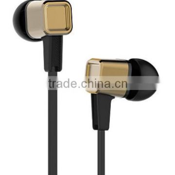 Top Quality Metallic Earphone for mobile phone and mp3 mp4