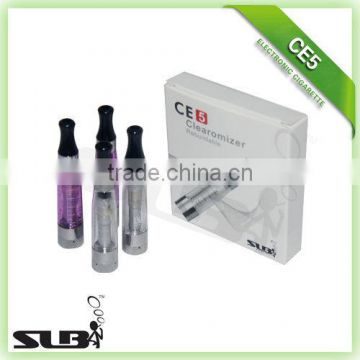 Sailebao 2013 hottest no leaking rebuildable clearomizer--- ce5 clearomizer,no burning tastes ce5 atomizer