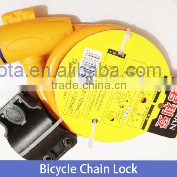 Combination chain bike lock for motorcycle Steel Chain Cable anti-theft bicycle lock