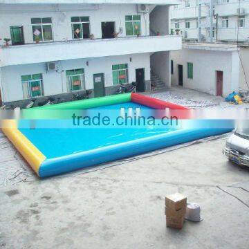 commercial inflatable pool/inflatable square swimming pool