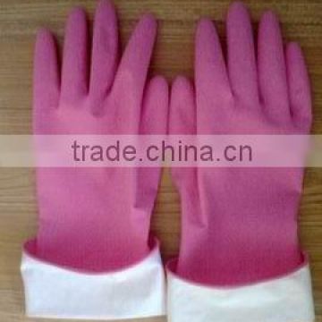 11mil Dipped Flockline Nitrile Household Gloves