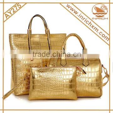 2015 New Fashion 3pcs Hot and Beautiful Lady Handbag