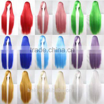 Wholesale Silky Straight hair wigs Long wigs different colors