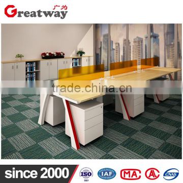 big and strong table leg combination workstation table