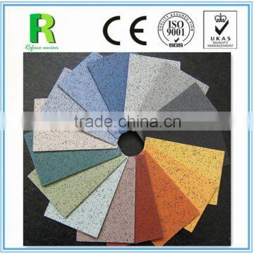 Homogeneous PVC vinyl flooring roll for airport