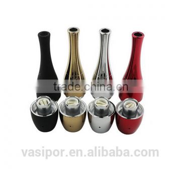 4 Color vase dual coil atomizer ceramic Rod wax Atomizer supplier`s chose