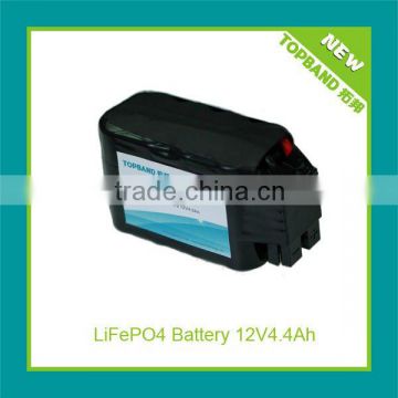 New small motorcycle lithium battery 12V4.4Ah TB-4S2P2.2-1