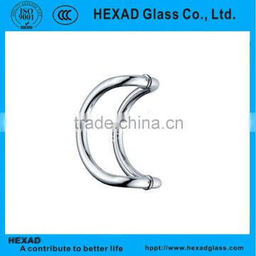 Promotion High Quality Round Stainless Steel Hotel Glass Door Handle