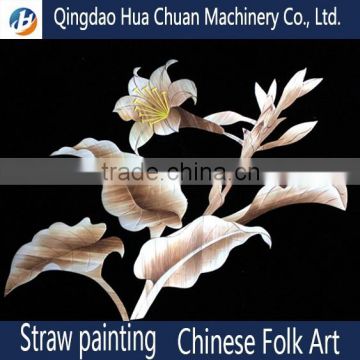 Chinese painting art characteristics of wheat straw