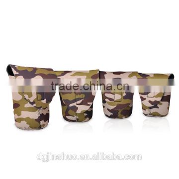 Camouflage Neoprene Camera Lens Pouch