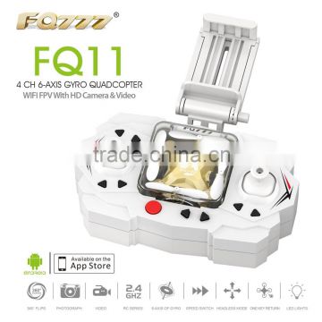 Good price in China FQ777 FQ11 mini pocket drone With Foldable Arm 3D Mini 2.4G 4CH 6 Axis one key return RC Quadcopter RTF                        
                                                Quality Choice