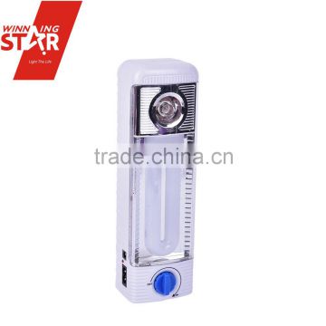 2 Gear Dimming Rechargeable 24+1 LED Emergency Light LED with Solar Interface