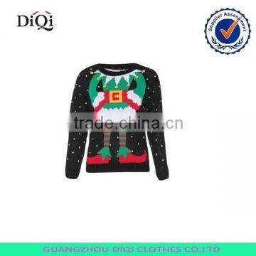 100% cotton christmas sweater jumper,cute pullover sweater,christmas jumper