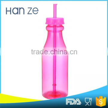 China manufacturer hot sale 550ml plastic tube cup printer