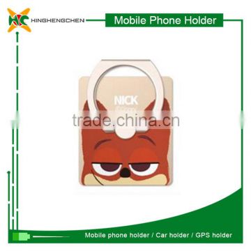Wholesale cartoon logo customize touch-u silicone cell phone stand