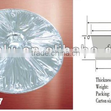 11.5" Round Aluminium foil lids for aluminium foil container ZHONGBO