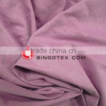 faux suede fabric for fashion clothes