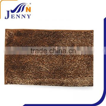 100% chenille fabric door mat for entrance,anti slip flooring mat for bathroom