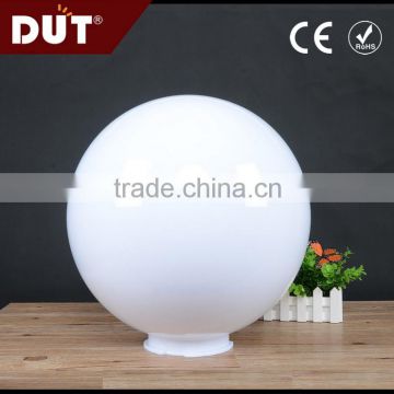 Plastic lampshade factory pmma plastic opal round ball fence lamp light cover