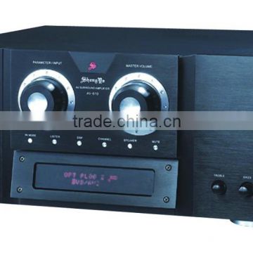 AV power amplifiers 5.1 channel home amplifier 125w subwoofer sounds surround amplifier