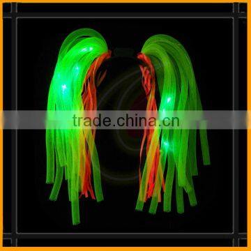 Lighted hair dreadlocks