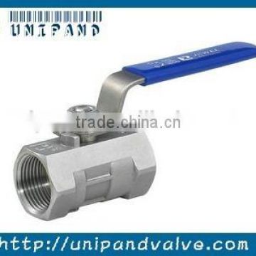 stainless steel thread 1pc ball valve high quality