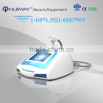Portable HIFU Slimming Machine Ultrasound Hifu Body Shape Weight Pain Free Loss Machine / Portable HIFU Body Slimming Machine 1.0-10mm